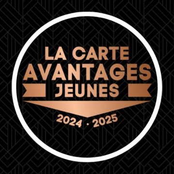 La Carte Avantages Jeunes est en vente à l'Office de Tourisme